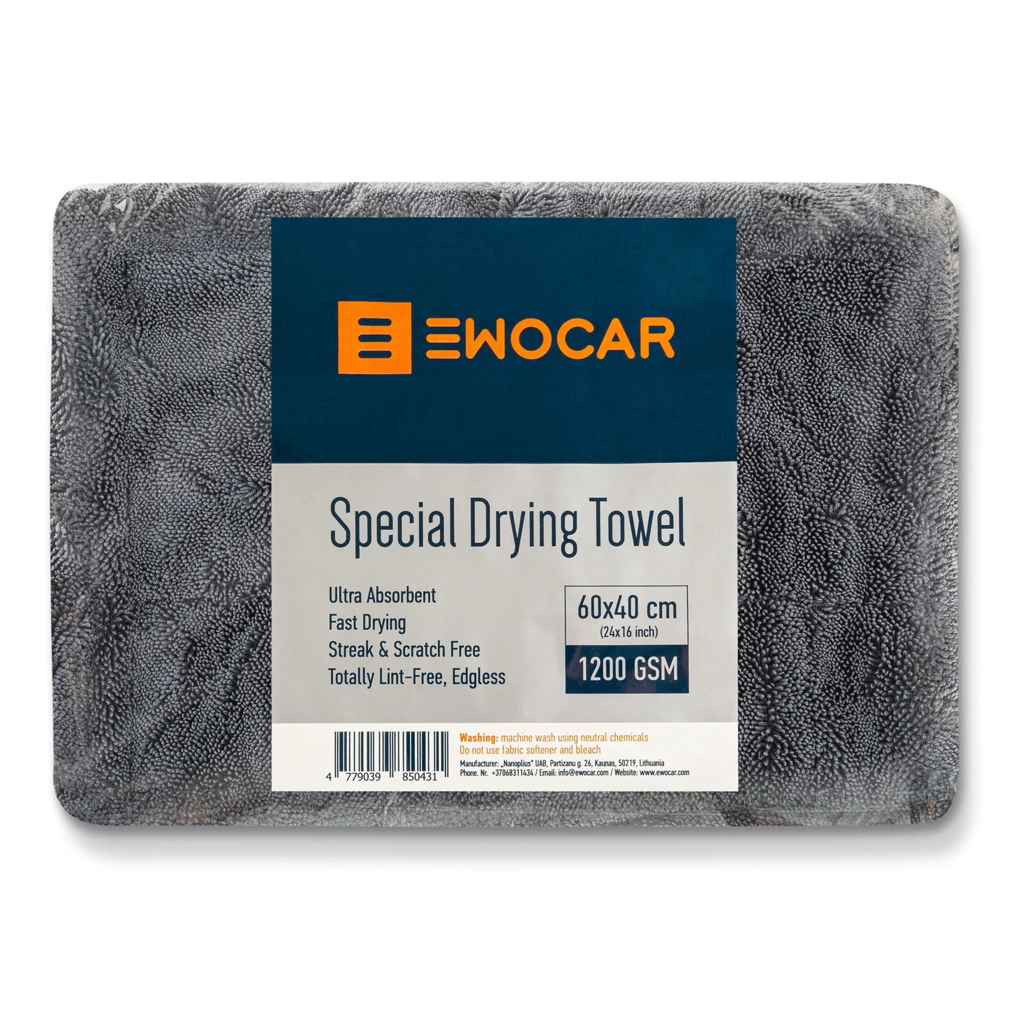 Prosop uscare auto ultra absorbant microfibră Ewocar Special Drying Towel