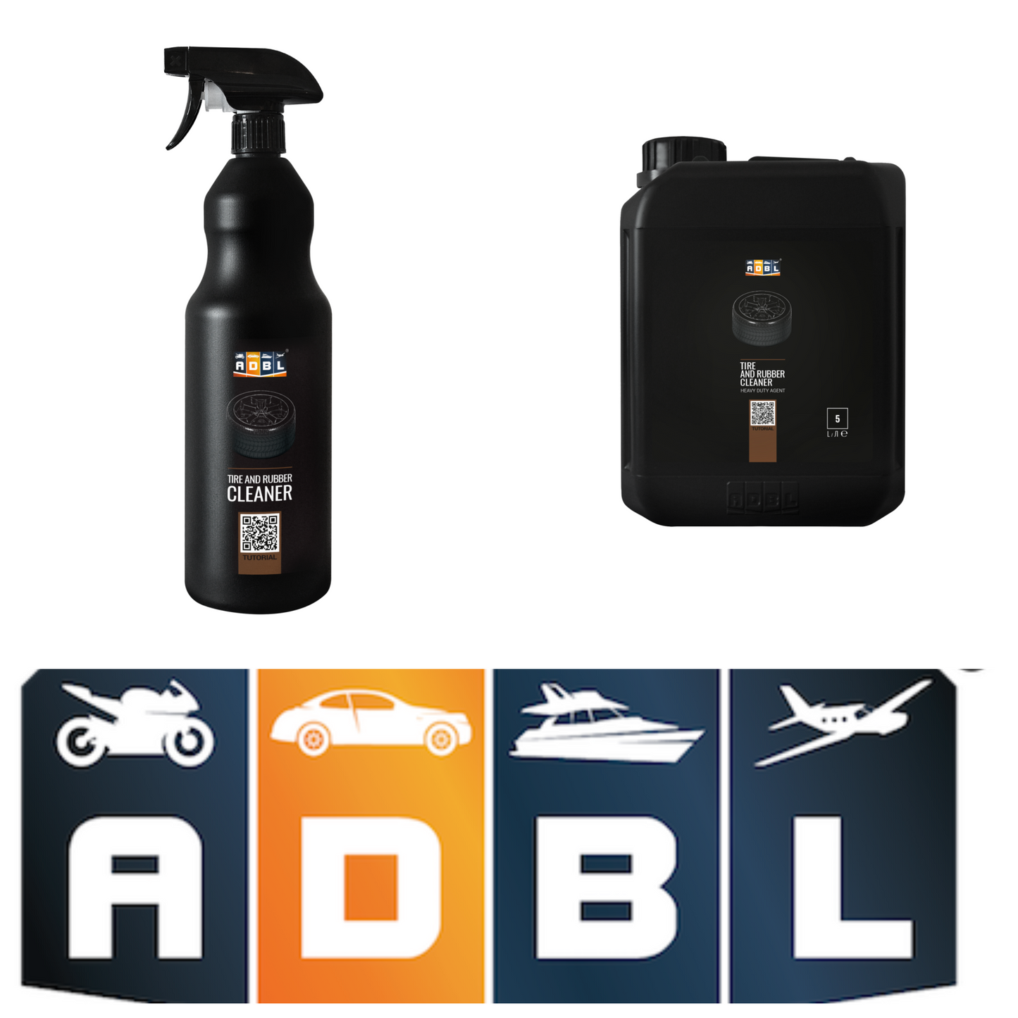 Solutie curatare anvelope si cauciuc Adbl Tire and Rubber Cleaner - Detailing Auto