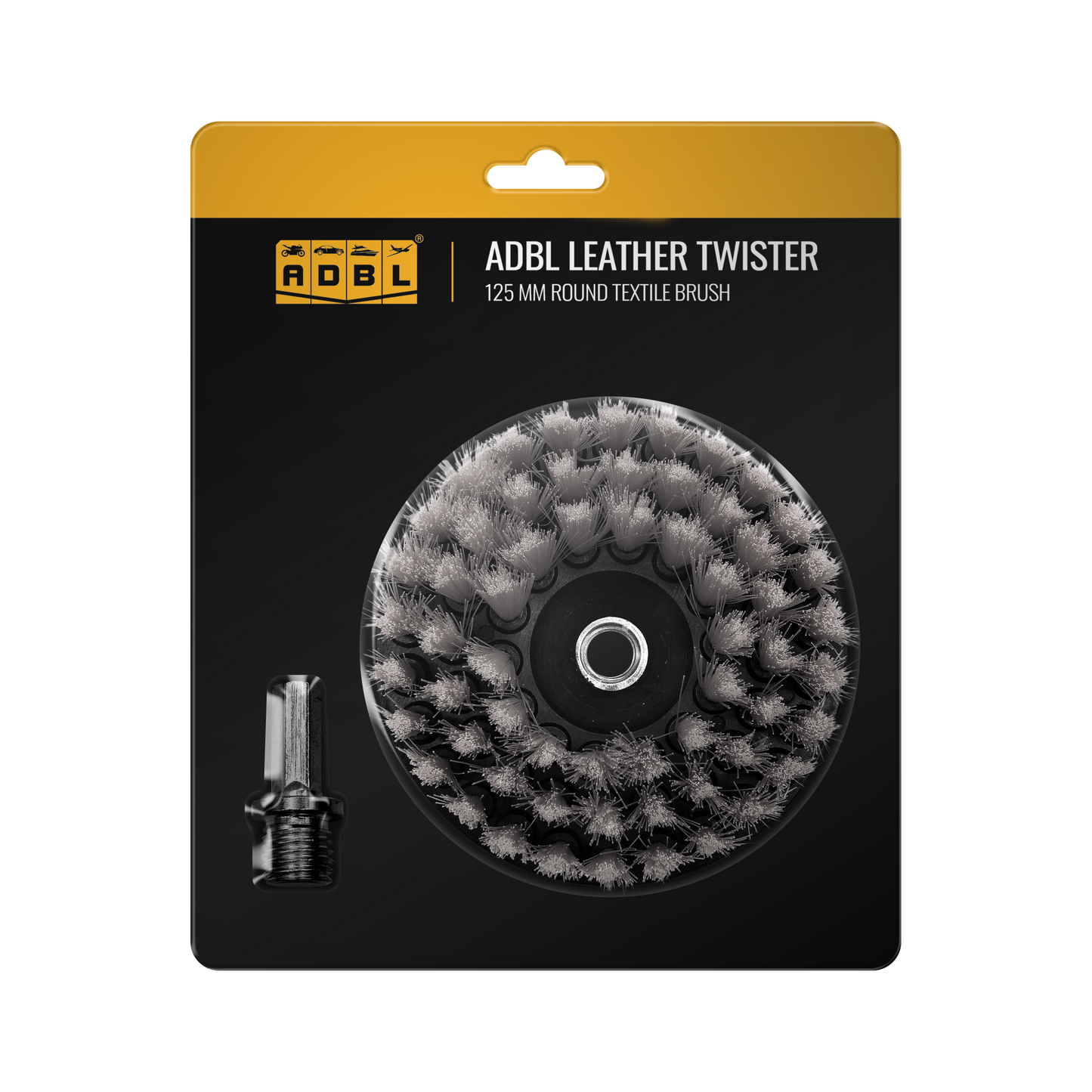 Adbl Twister - perii rotunde cu adaptor - DetailingAuto.Shop