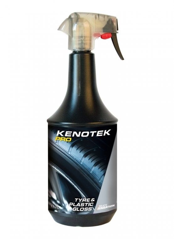 Solutie intretinere plastic si anvelope 1L -Tyre & plastic gloss KENOTEK